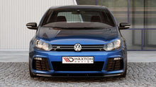 Laden Sie das Bild in den Galerie-Viewer, Maxton Design Front Ansatz passend für VW GOLF 6 schwarz Hochglanz