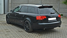 Laden Sie das Bild in den Galerie-Viewer, Maxton Design Seitenschweller Ansatz passend für Audi S4 / A4 / A4 S-Line B6 / B7  schwarz Hochglanz