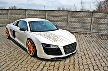 Laden Sie das Bild in den Galerie-Viewer, Maxton Design Seitenschweller Ansatz passend für Audi R8 Mk.1 schwarz Hochglanz