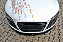 Laden Sie das Bild in den Galerie-Viewer, Maxton Design Front Ansatz passend für Audi R8 Mk.1 schwarz Hochglanz