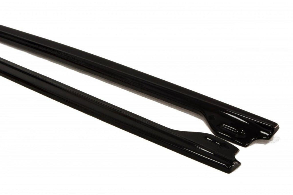 Maxton Design Seitenschweller Ansatz passend für VW GOLF 4 R32 schwarz Hochglanz