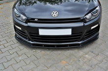 Laden Sie das Bild in den Galerie-Viewer, Maxton Design Front Ansatz passend für VW SCIROCCO R schwarz Hochglanz