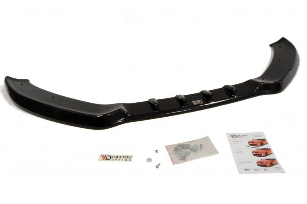 Maxton Design Front Ansatz passend für Audi A5 8T schwarz Hochglanz