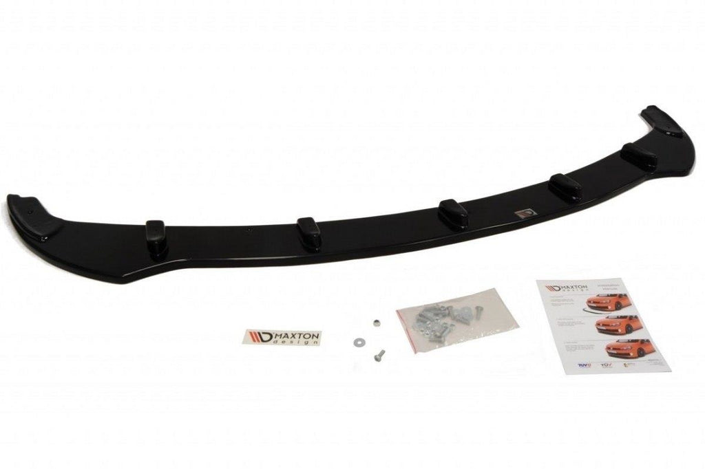Maxton Design Front Ansatz passend für BMW 5er E60 / E61 Facelift schwarz Hochglanz