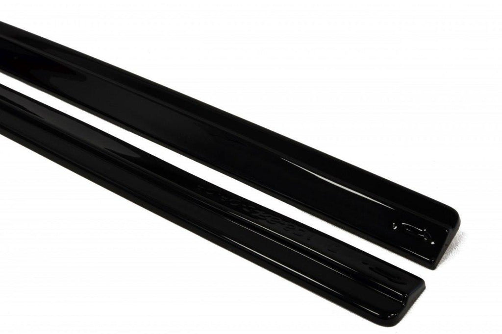 Maxton Design Seitenschweller passend für Diffuser Ford Focus RS Mk2 schwarz Hochglanz