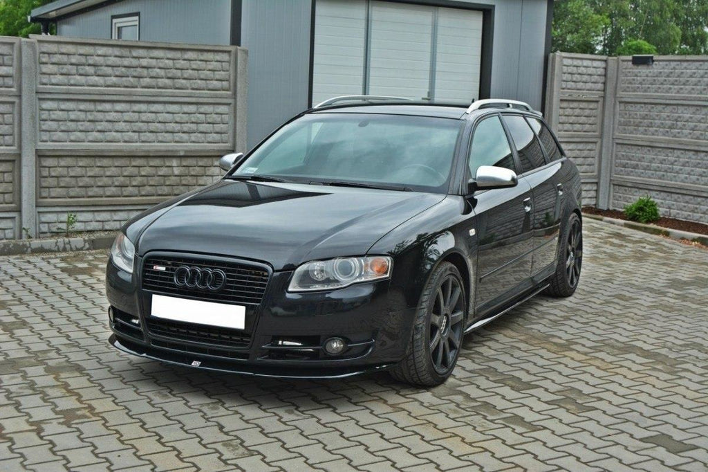 Maxton Design Front Diffuser V.2 Audi A4 B7 schwarz Hochglanz