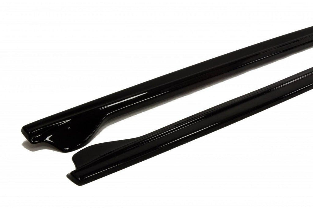 Maxton Design Seitenschweller Ansatz passend für VW GOLF 4 R32 schwarz Hochglanz