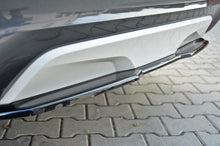 Laden Sie das Bild in den Galerie-Viewer, Maxton Design Mittlerer Diffusor Heck Ansatz passend für BMW X4 M Paket  schwarz Hochglanz