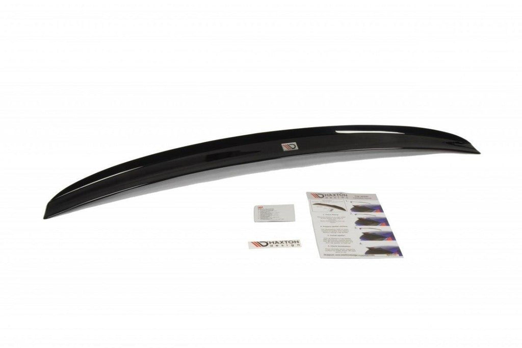 Maxton Design Spoiler CAP passend für Audi A6 S-line C6 Limousine schwarz Hochglanz