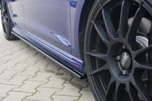 Laden Sie das Bild in den Galerie-Viewer, Maxton Design Seitenschweller Ansatz passend für VW GOLF 7 R HATCHBACK & Kombi schwarz Hochglanz