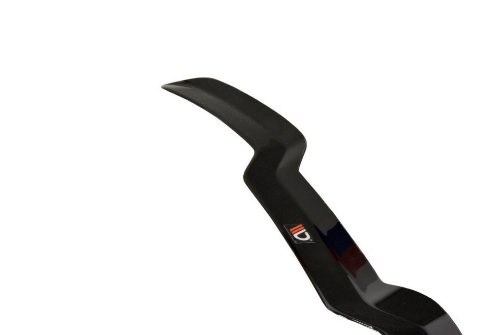 Maxton Design Spoiler CAP passend für V.1 Audi RS3 8V / 8V FL Sportback schwarz Hochglanz