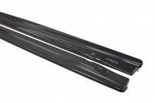 Laden Sie das Bild in den Galerie-Viewer, Maxton Design Seitenschweller Ansatz passend für Audi S4 / A4 / A4 S-Line B8 / B8 FL schwarz Hochglanz