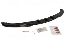 Laden Sie das Bild in den Galerie-Viewer, Maxton Design Front Ansatz passend für V.1 BMW 3er E90 / E91 Facelift schwarz Hochglanz