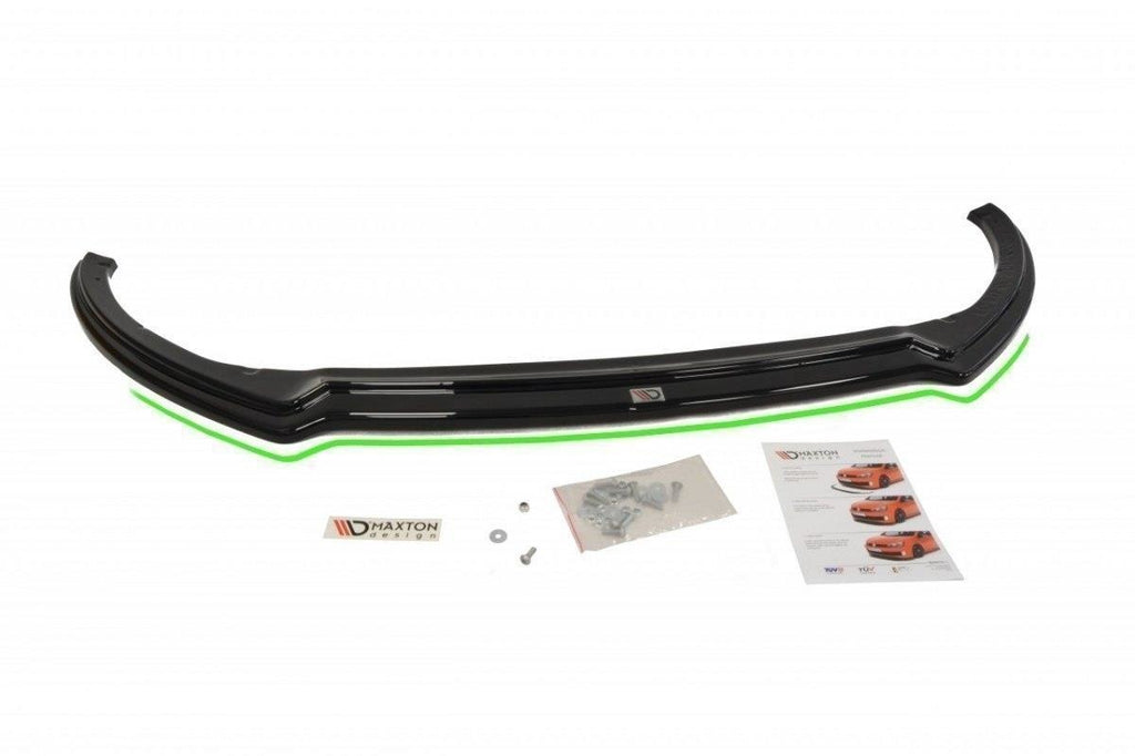 Maxton Design Front Ansatz passend für V.3 Ford Focus ST Mk3 FL schwarz Hochglanz
