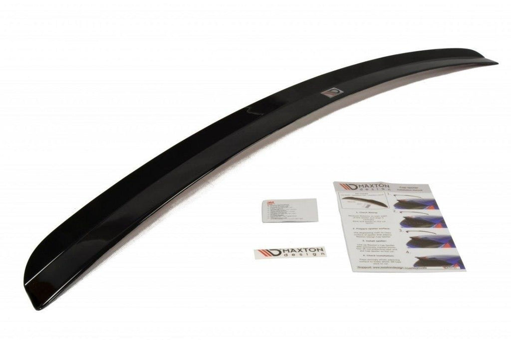 Maxton Design Spoiler CAP passend für TOYOTA CELICA T23 vor Facelift schwarz Hochglanz