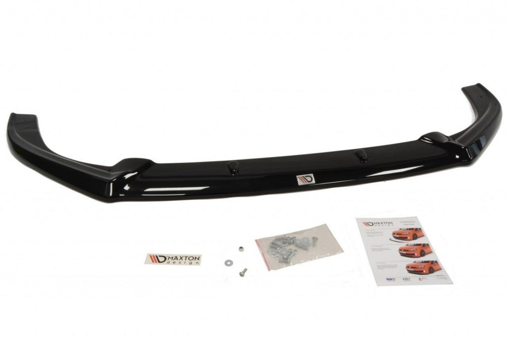Maxton Design Front Ansatz passend für VW GOLF 6 schwarz Hochglanz