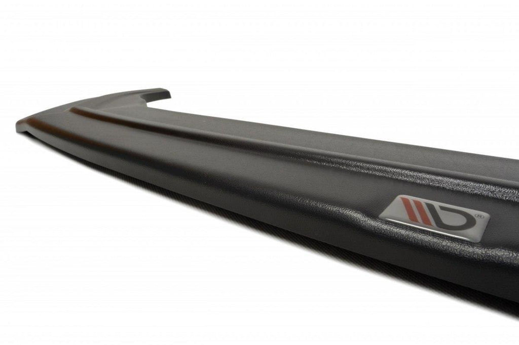 Maxton Design Front Ansatz passend für V.2 VW Golf 7 GTI  schwarz Hochglanz