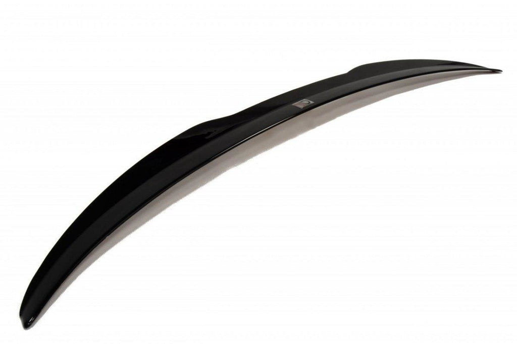 Maxton Design Spoiler CAP passend für BMW 4er F32 M-Performance schwarz Hochglanz