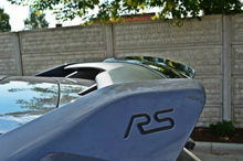 Laden Sie das Bild in den Galerie-Viewer, Maxton Design Spoiler CAP passend für V.1 Ford Focus RS Mk3  schwarz Hochglanz