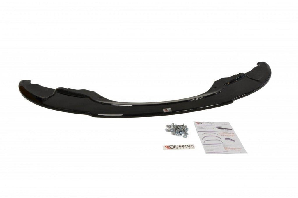 Maxton Design Front Ansatz passend für BMW 3er E92 M Paket schwarz Hochglanz