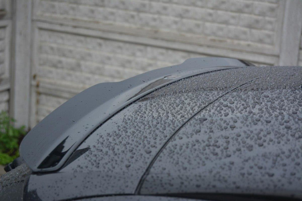 Maxton Design Spoiler CAP passend für BMW 5er F11 schwarz Hochglanz