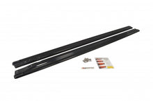 Laden Sie das Bild in den Galerie-Viewer, Maxton Design Seitenschweller Ansatz passend für Audi S4 / A4 / A4 S-Line B8 / B8 FL schwarz Hochglanz