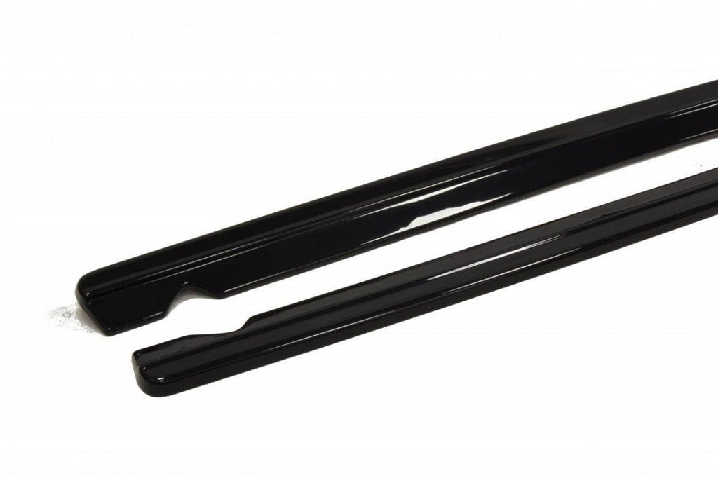 Maxton Design Seitenschweller Ansatz passend für BMW 3er E92 M Paket schwarz Hochglanz