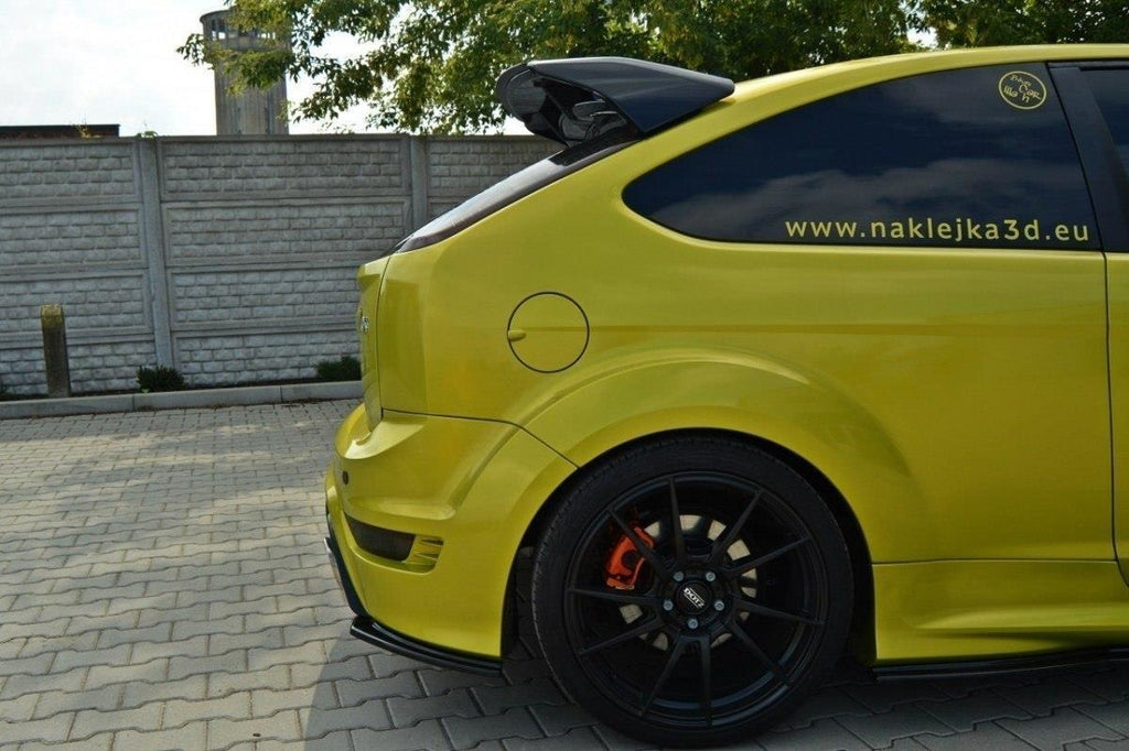 Maxton Design Spoiler CAP passend für Ford Focus RS Mk2 schwarz Hochglanz