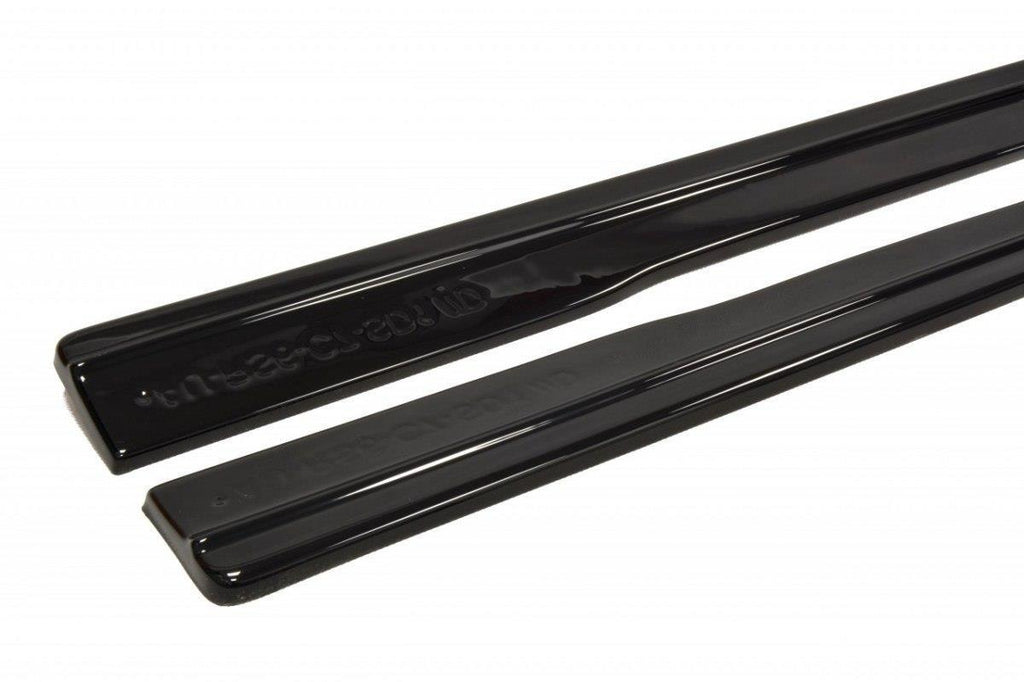 Maxton Design Seitenschweller Ansatz passend für Audi RS6 C7 / C7 FL schwarz Hochglanz