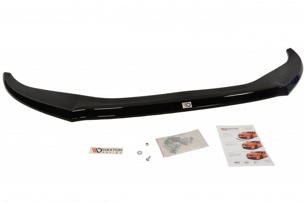 Maxton Design Front Ansatz passend für V.2 Audi S6 / A6 S-Line C7 schwarz Hochglanz