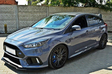 Laden Sie das Bild in den Galerie-Viewer, Maxton Design Seitenschweller Ansatz passend für Ford Focus RS Mk3 schwarz Hochglanz