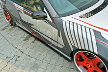 Laden Sie das Bild in den Galerie-Viewer, Maxton Design Seitenschweller Ansatz passend für MERCEDES CL-KLASSE C215 schwarz Hochglanz