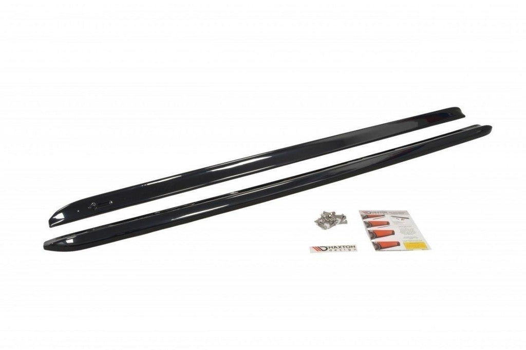 Maxton Design Seitenschweller Ansatz passend für AUDI S3 8L schwarz Hochglanz