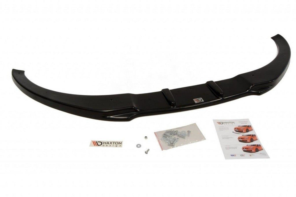 Maxton Design Front Ansatz passend für Audi TT 8J schwarz Hochglanz