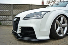 Laden Sie das Bild in den Galerie-Viewer, Maxton Design Front Ansatz passend für V.2 Audi TT RS 8J schwarz Hochglanz
