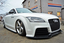 Laden Sie das Bild in den Galerie-Viewer, Maxton Design Seitenschweller Ansatz passend für Audi TT RS 8J schwarz Hochglanz