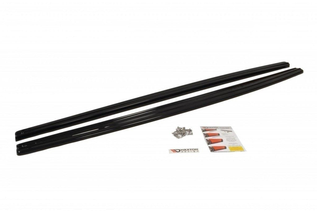 Maxton Design Seitenschweller Ansatz passend für Audi RS3 8V Sportback schwarz Hochglanz