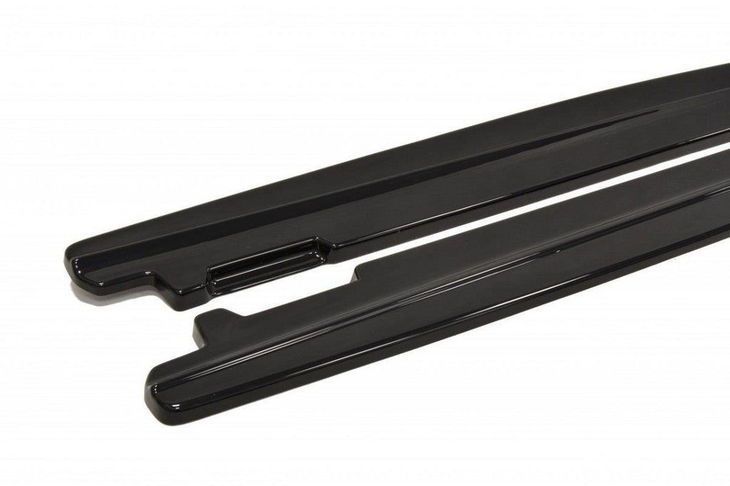 Maxton Design Seitenschweller Ansatz passend für BMW 5er E60/61 M Paket schwarz Hochglanz