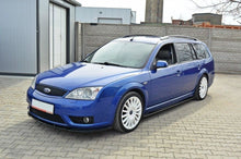 Laden Sie das Bild in den Galerie-Viewer, Maxton Design Seitenschweller Ansatz passend für Ford Mondeo Mk3 ST220 schwarz Hochglanz