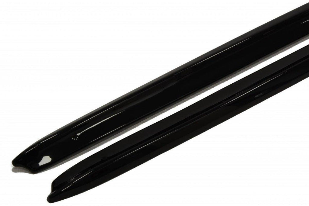 Maxton Design Seitenschweller Ansatz passend für Audi RS6 C5 schwarz Hochglanz