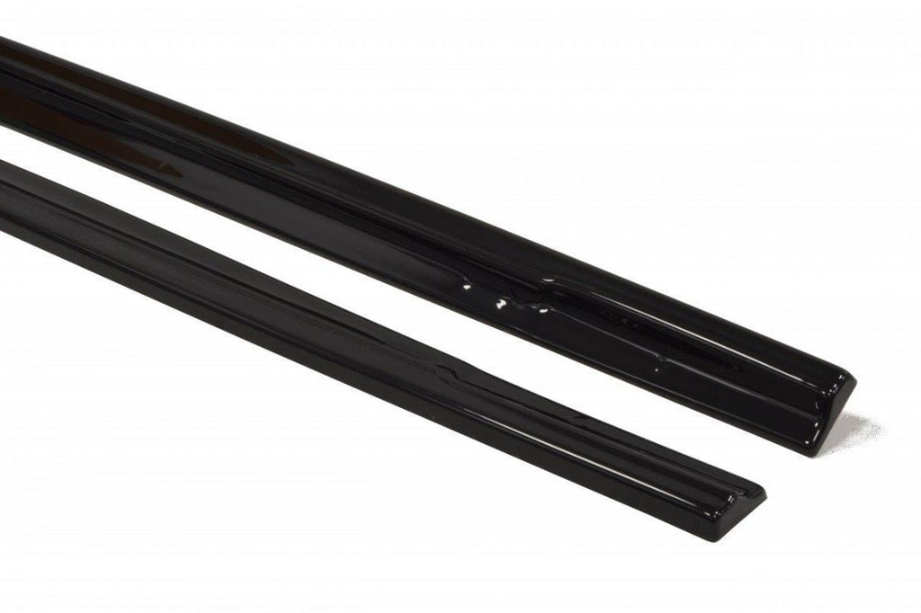 Maxton Design Seitenschweller Ansatz passend für Ford Focus ST Mk2 FL schwarz Hochglanz