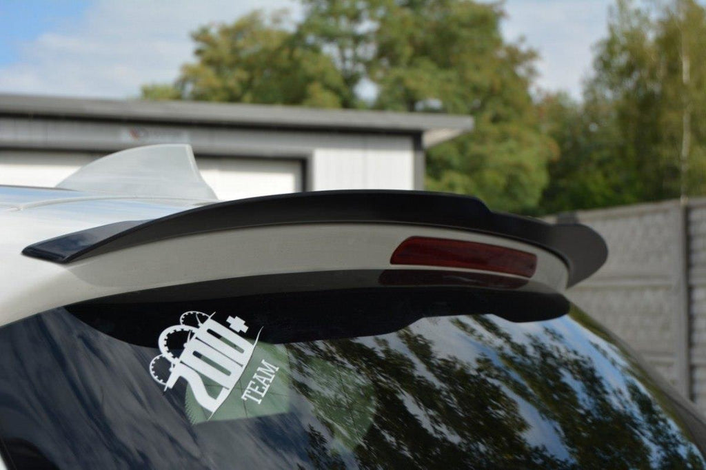 Maxton Design Spoiler CAP passend für BMW 1er F20/F21 M-Power schwarz Hochglanz