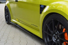 Laden Sie das Bild in den Galerie-Viewer, Maxton Design Seitenschweller passend für Diffuser Ford Focus RS Mk2 schwarz Hochglanz