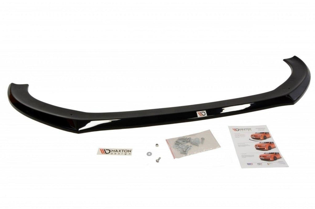 Maxton Design Front Ansatz passend für Audi S3 / A3 S-Line 8v Hatchback / Sportback schwarz Hochglanz