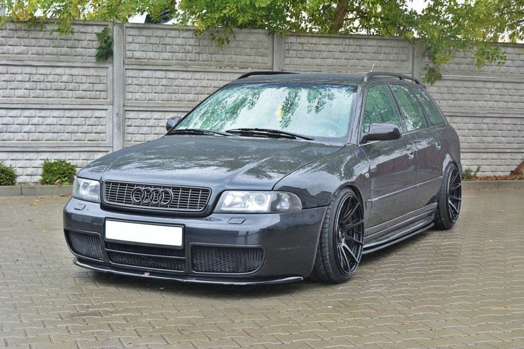 Maxton Design Front Ansatz passend für AUDI S4 B5 schwarz Hochglanz