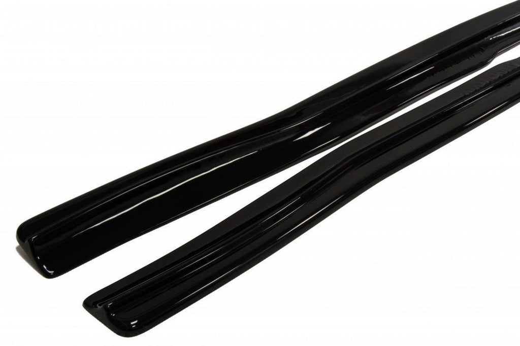 Maxton Design Seitenschweller Ansatz passend für Ford Focus RS Mk3 schwarz Hochglanz