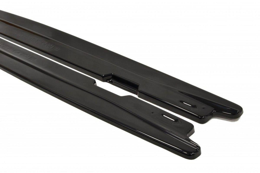 Maxton Design Seitenschweller Ansatz passend für BMW 5er E60/61 M Paket schwarz Hochglanz