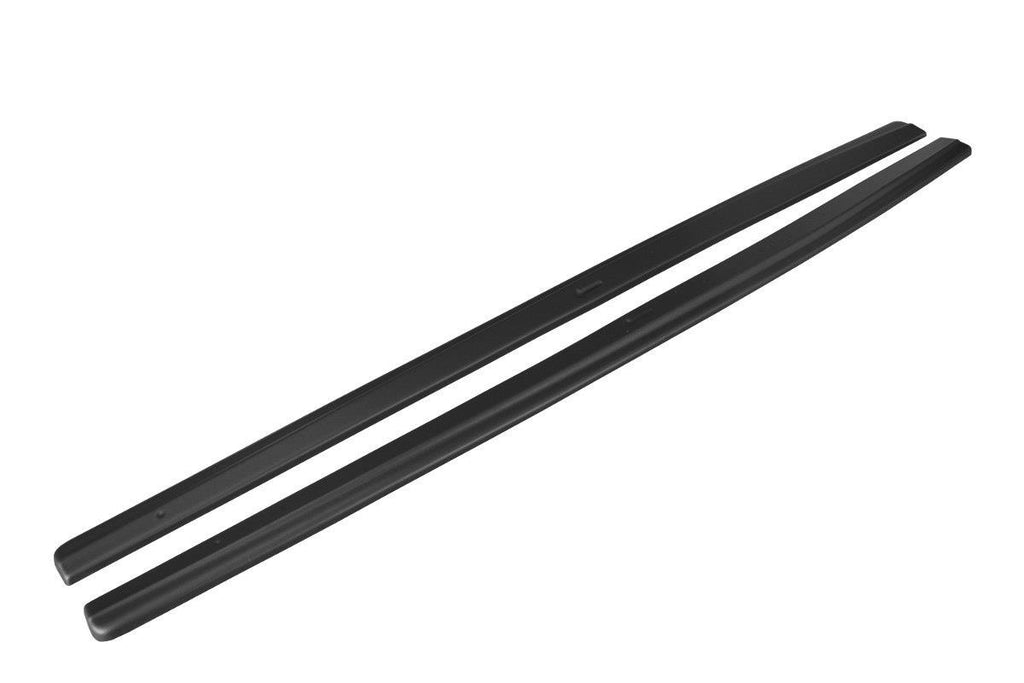 Maxton Design Seitenschweller Ansatz passend für Audi S3 / A3 S-Line 8V / 8V FL Limousine schwarz Hochglanz
