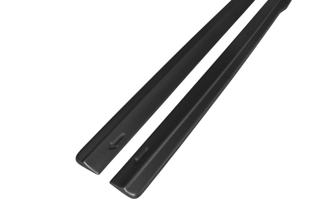 Maxton Design Seitenschweller Ansatz passend für Audi TT S / TT S-Line 8J  schwarz Hochglanz