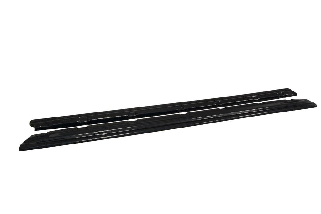 Maxton Design Seitenschweller Ansatz passend für Hyundai i30 mk.2 schwarz Hochglanz